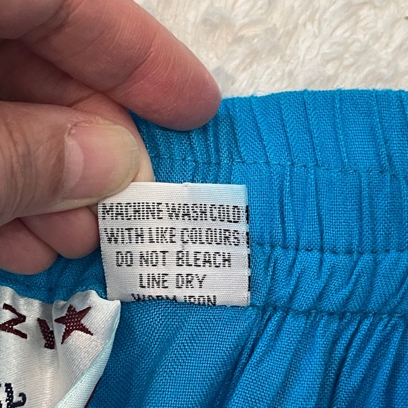 Crazy Cowgirl Maxi Skirt Womens M Blue Tiered Button Western Rodeo - Picture 6 of 9